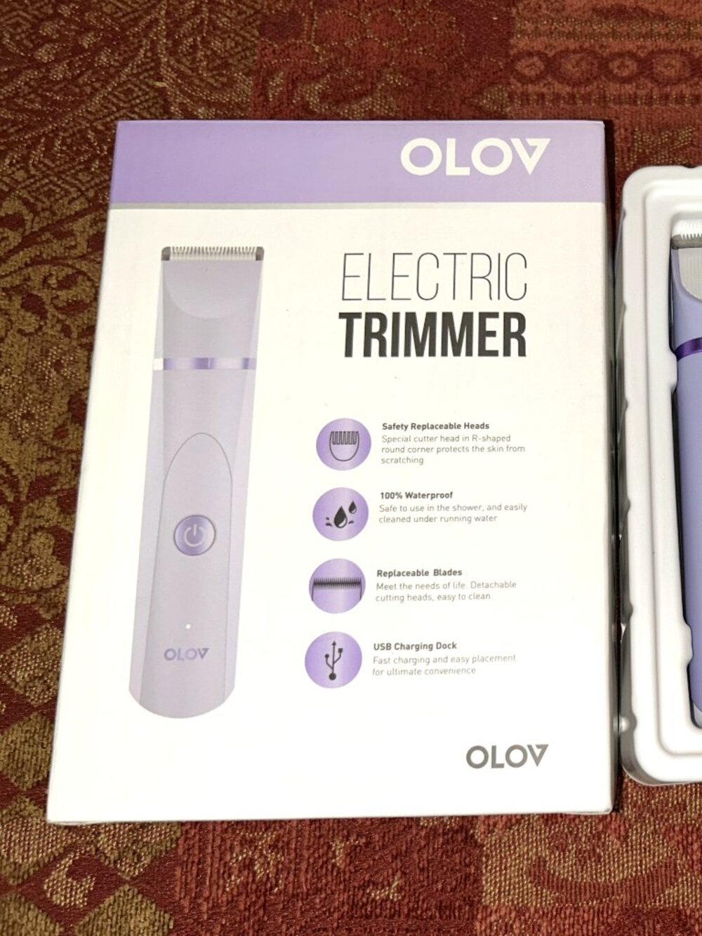 Olov L10Pro Body & Bikini Hair Trimmer - New in Box